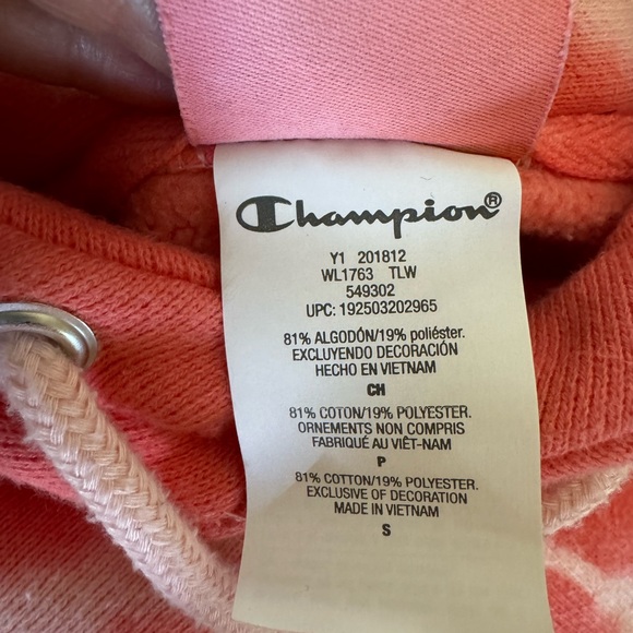 Champion - Tie-dyed Hoodie - S - Picture 6 of 6